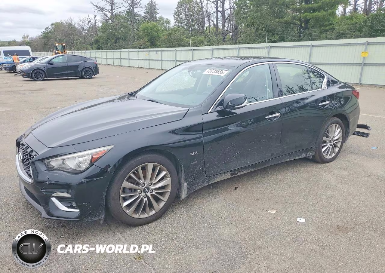 2019 Infiniti Q50 3.0T Luxe VIN:JN1EV7AR6KM557717 - 1