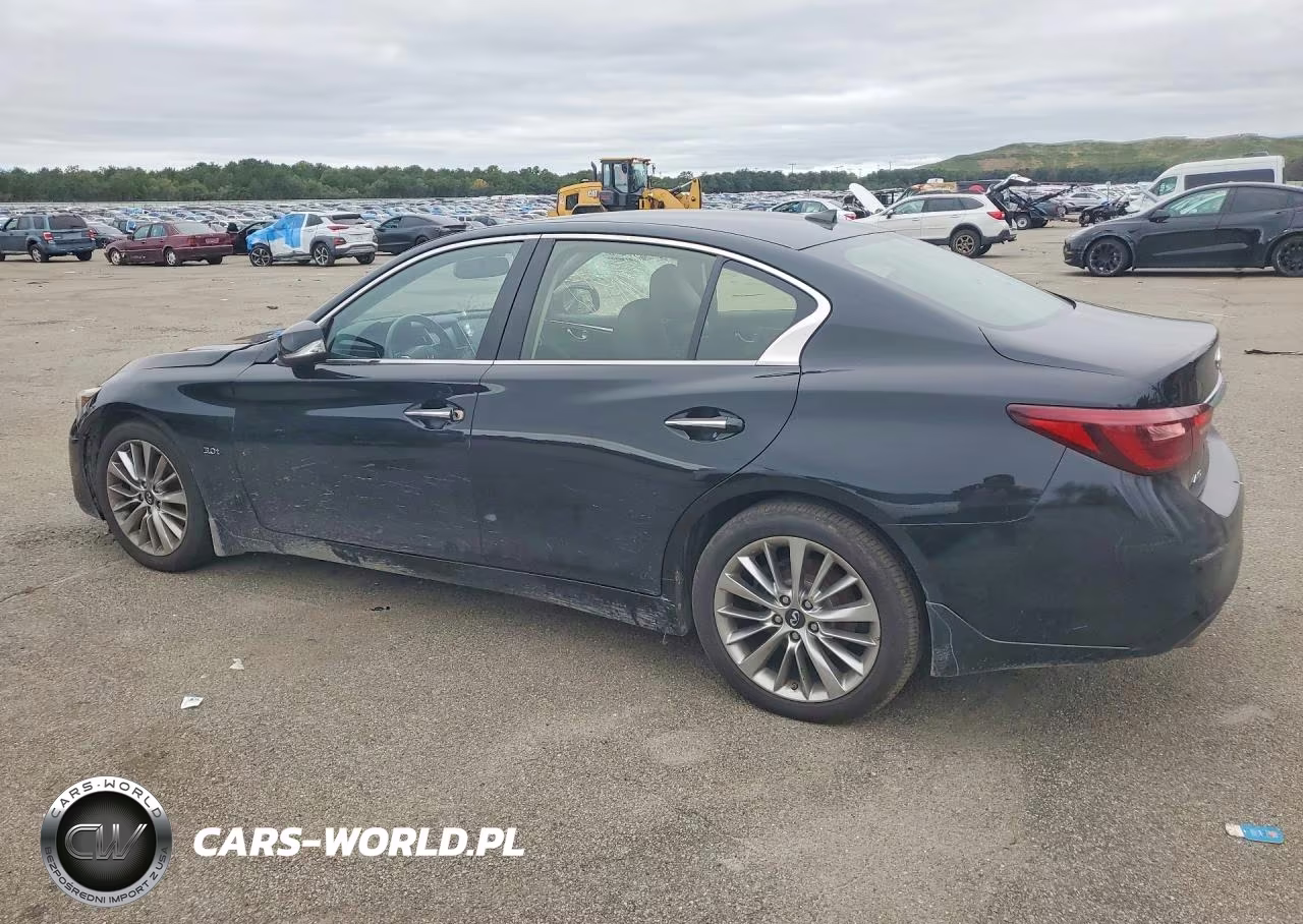 2019 Infiniti Q50 3.0T Luxe VIN:JN1EV7AR6KM557717 - 2