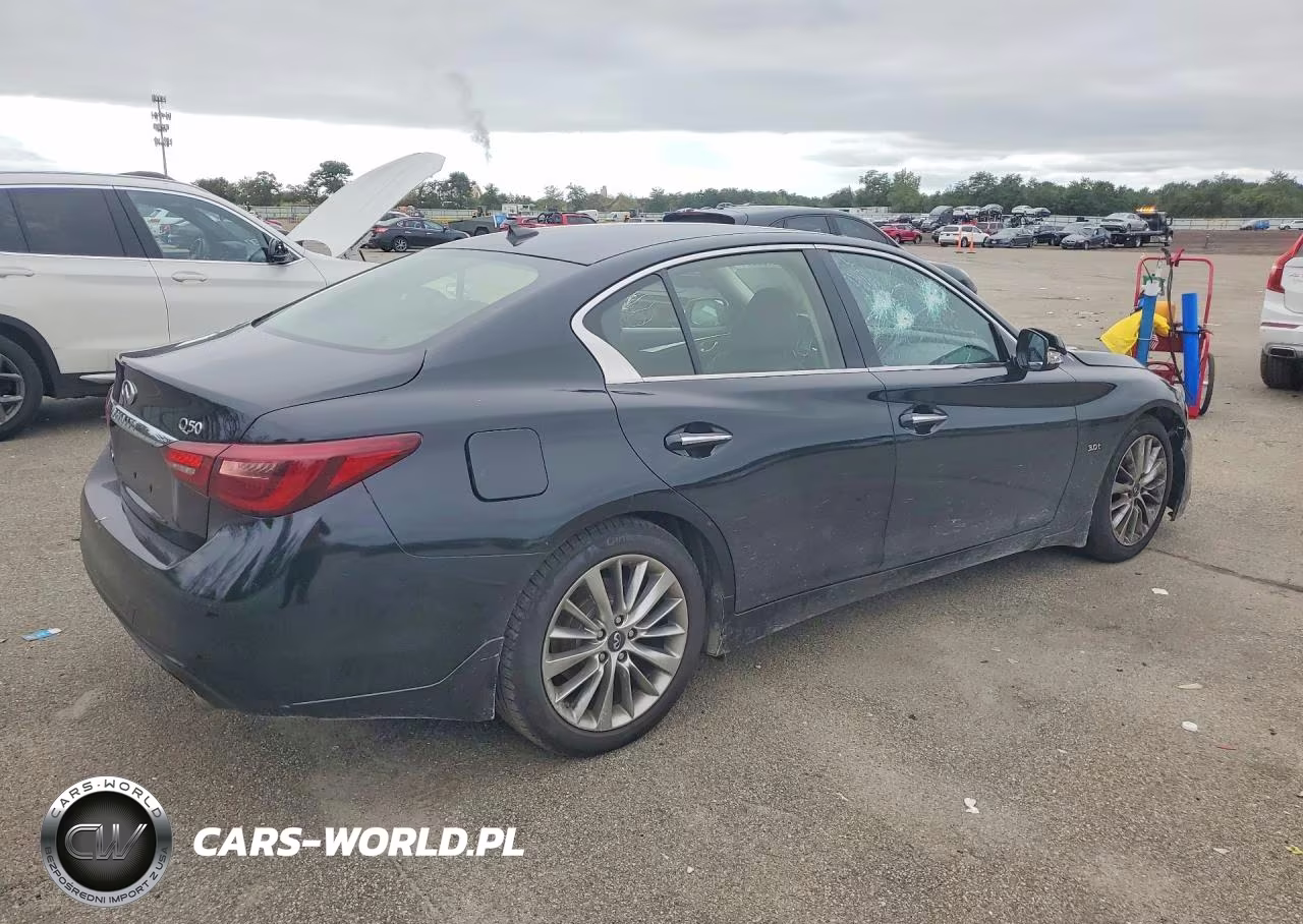 2019 Infiniti Q50 3.0T Luxe VIN:JN1EV7AR6KM557717 - 3