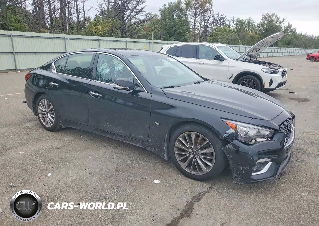 2019 Infiniti Q50 3.0T Luxe VIN:JN1EV7AR6KM557717 - 4