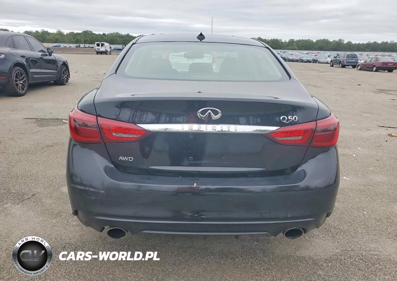 2019 Infiniti Q50 3.0T Luxe VIN:JN1EV7AR6KM557717 - 6