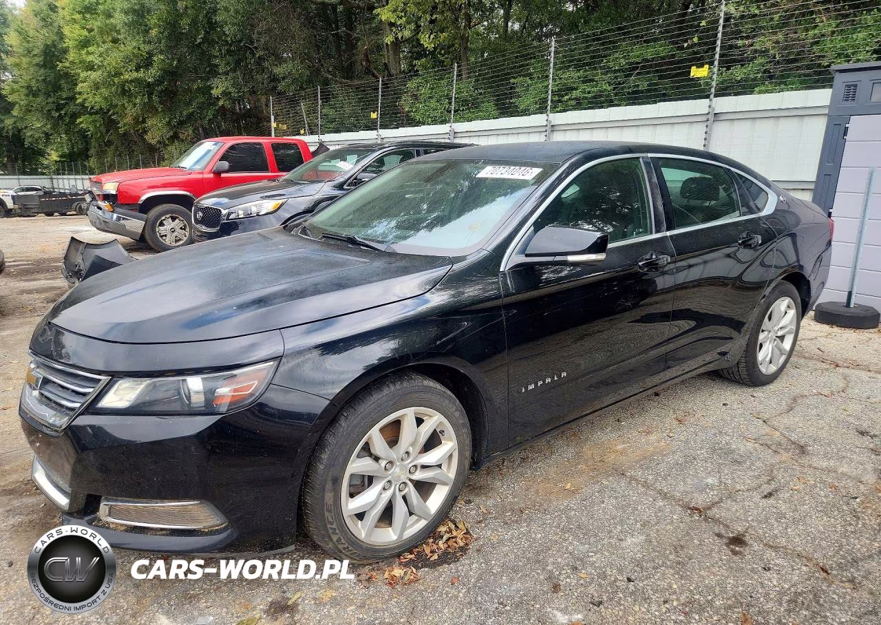 2017 Chevrolet Impala Lt VIN:1G1105S38HU130341 - 1