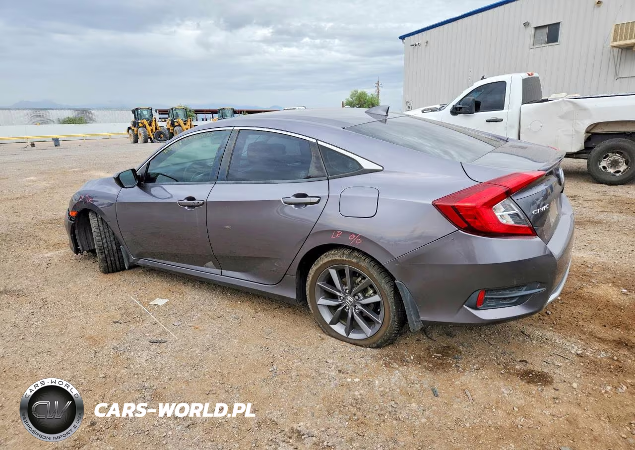 2020 Honda Civic Ex VIN:19XFC1F34LE005254 - 2