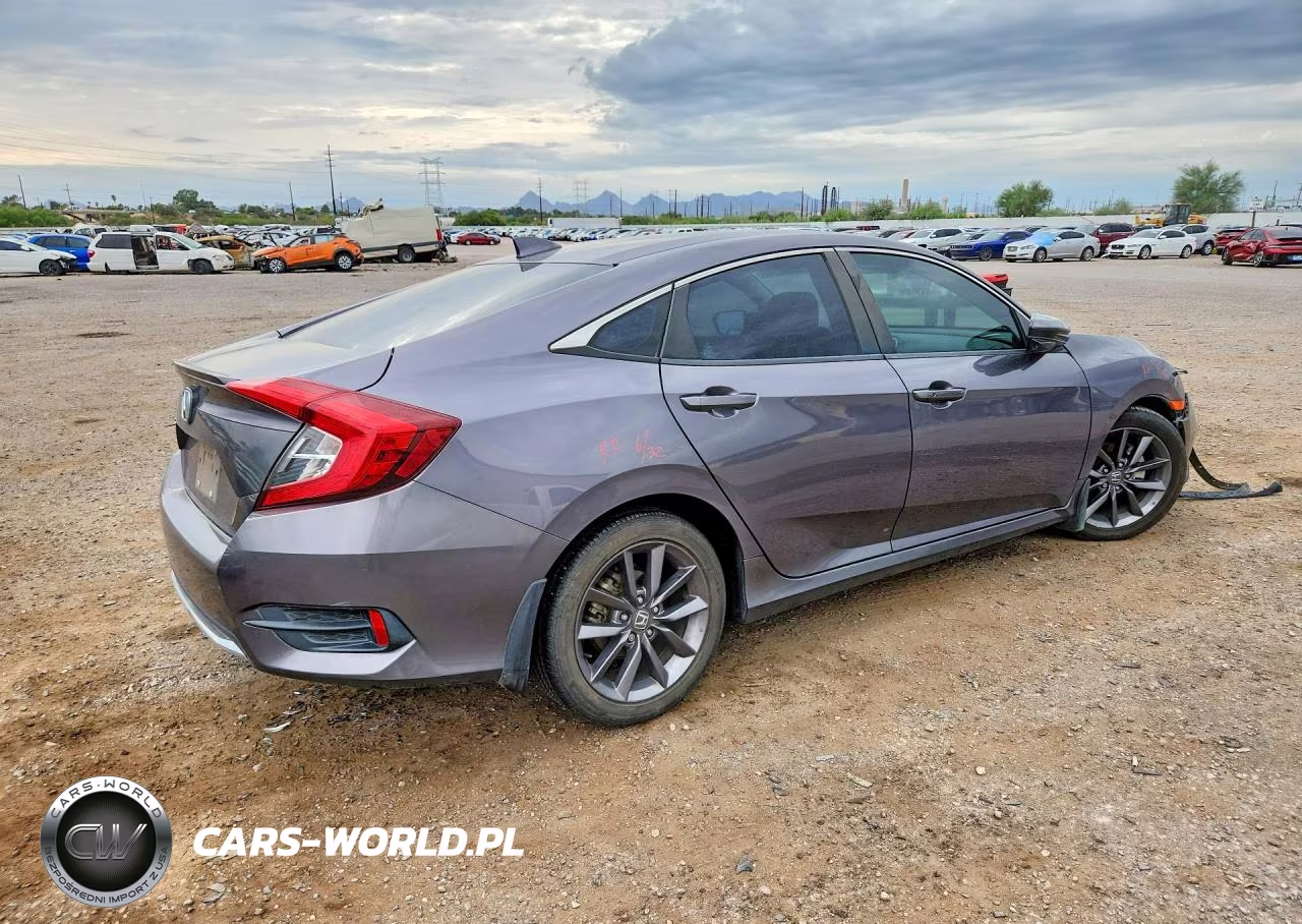 2020 Honda Civic Ex VIN:19XFC1F34LE005254 - 3