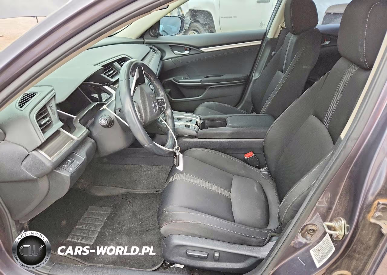 2020 Honda Civic Ex VIN:19XFC1F34LE005254 - 7