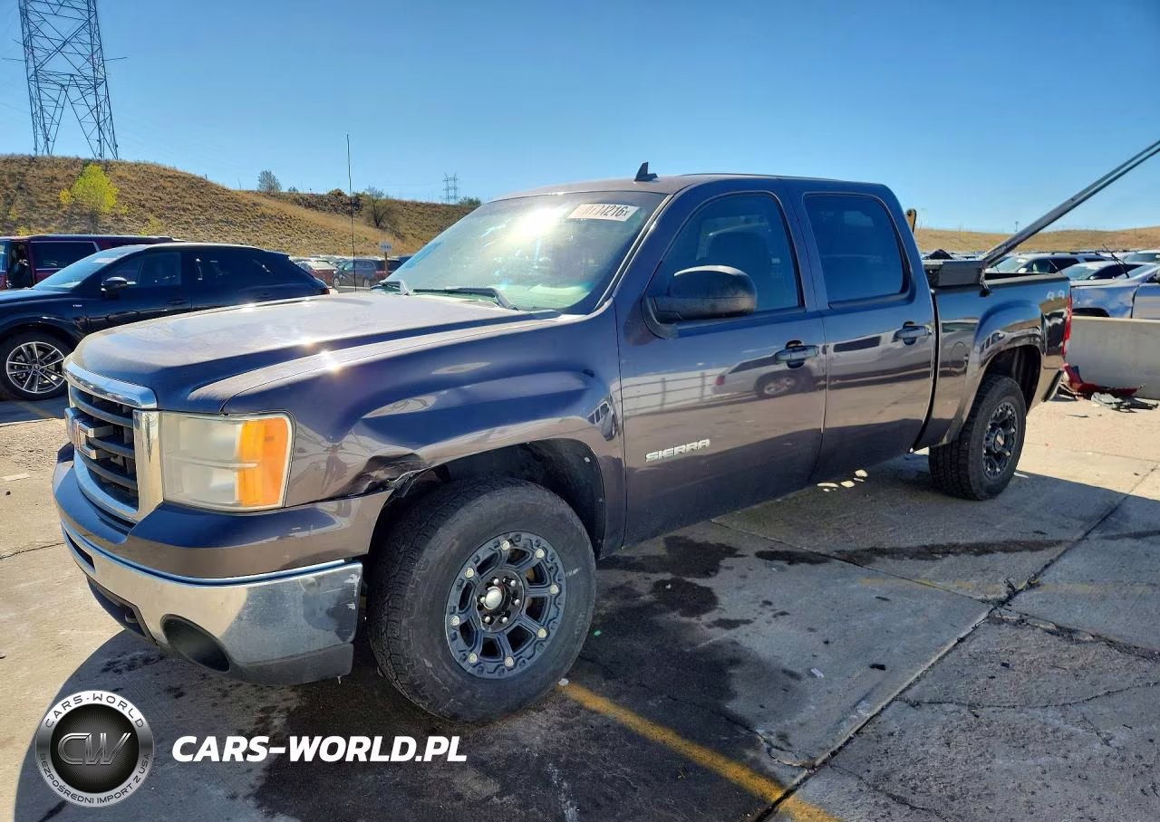 2010 GMC Sierra K1500 Sle VIN:3GTRKVE32AG114614 - 1