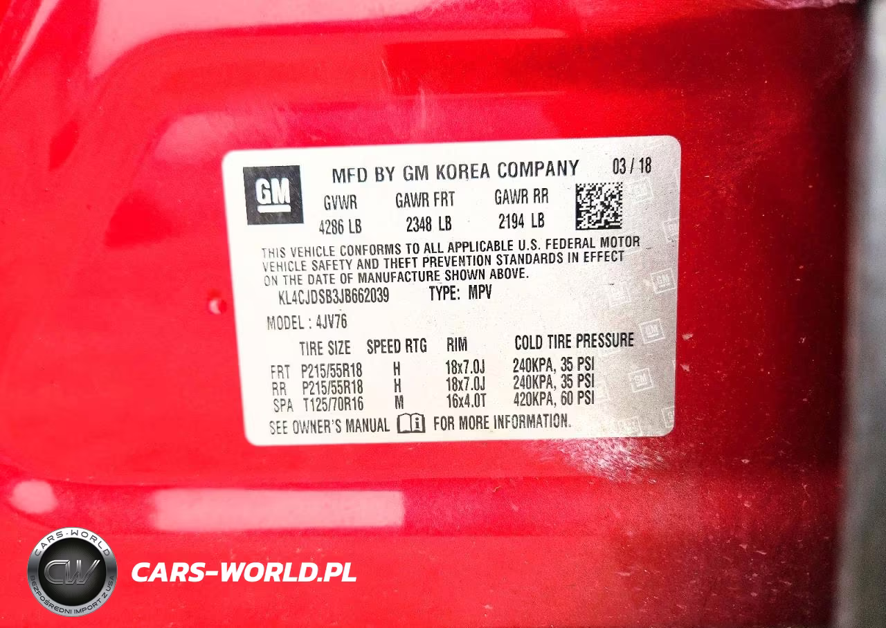 2018 Buick Encore Premium VIN:KL4CJDSB3JB662039 - 13