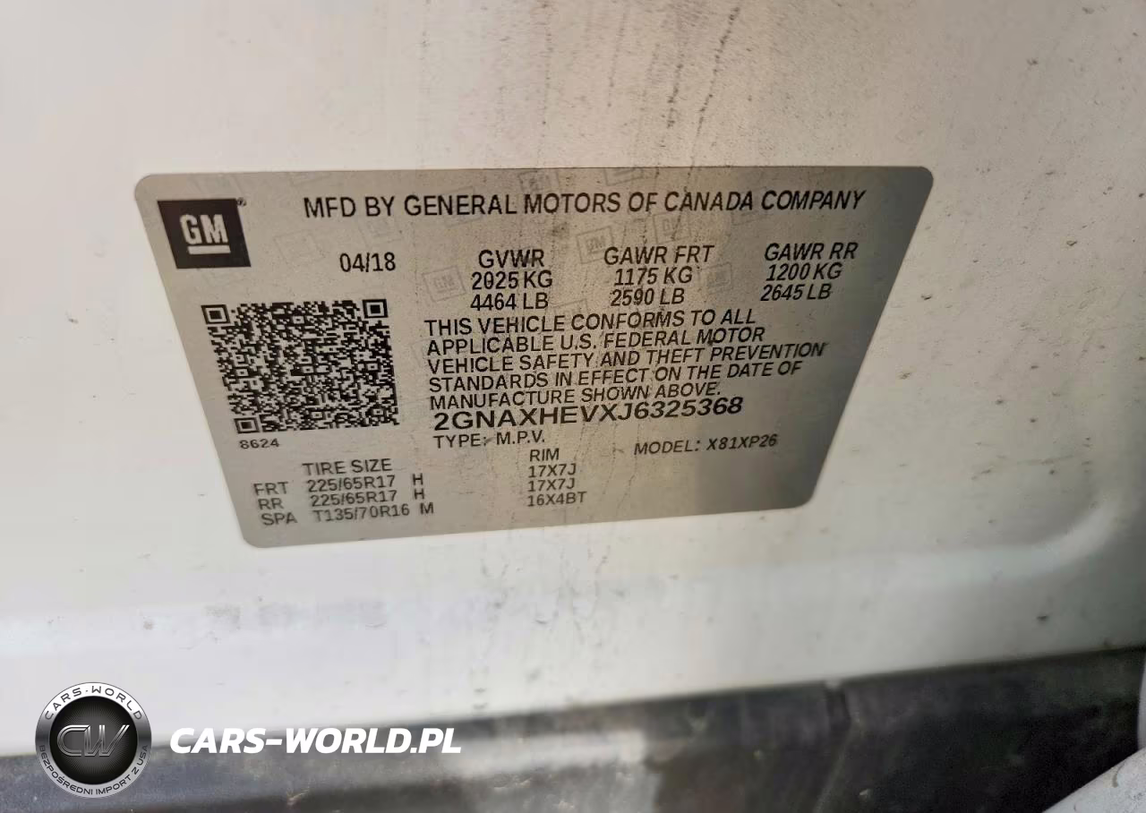 2018 Chevrolet Equinox Ls VIN:2GNAXHEVXJ6325368 - 12