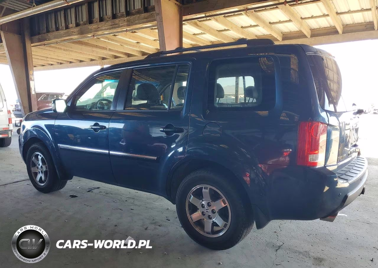 2010 Honda Pilot Touring VIN:5FNYF4H94AB008312 - 2