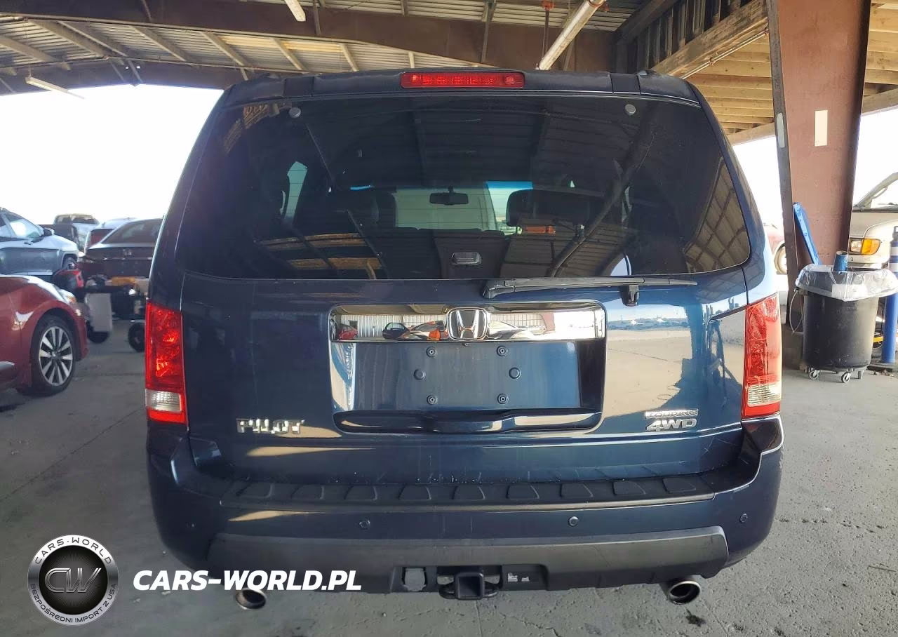 2010 Honda Pilot Touring VIN:5FNYF4H94AB008312 - 6