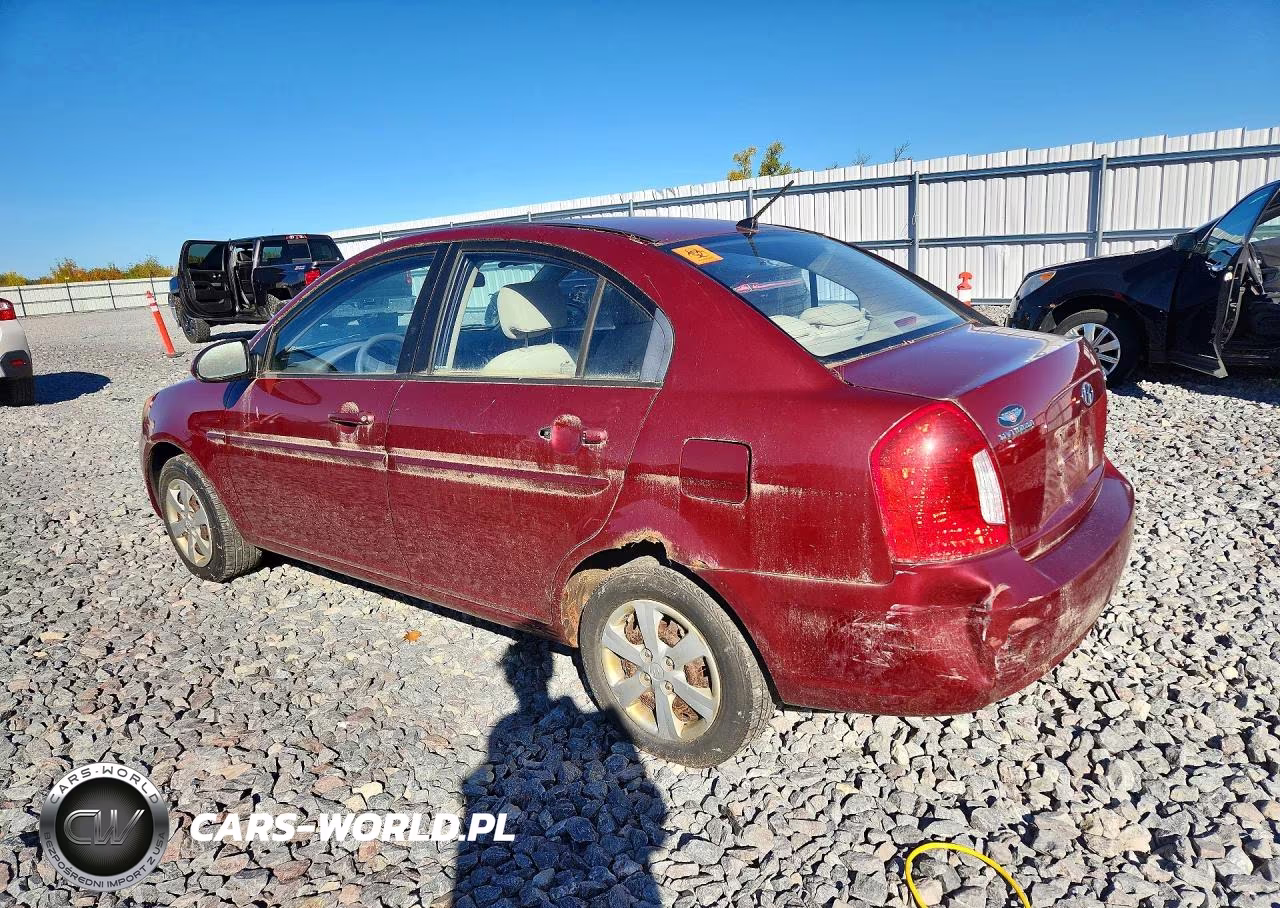 2009 Hyundai Accent Gls VIN:KMHCN46C79U389521 - 2