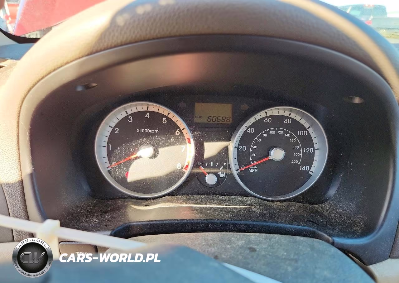 2009 Hyundai Accent Gls VIN:KMHCN46C79U389521 - 9