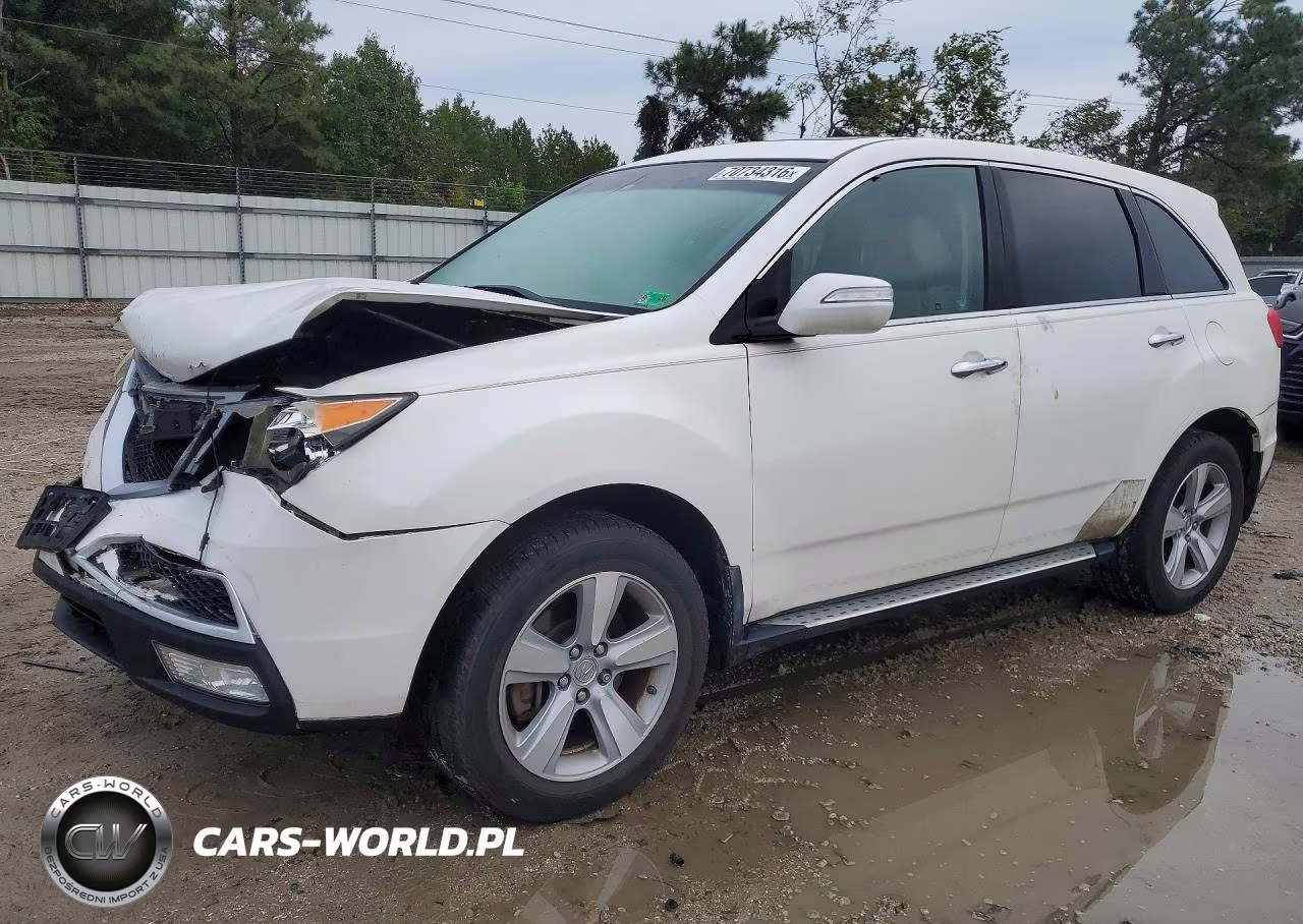 2011 Acura Mdx Technology VIN:2HNYD2H63BH527972 - 1