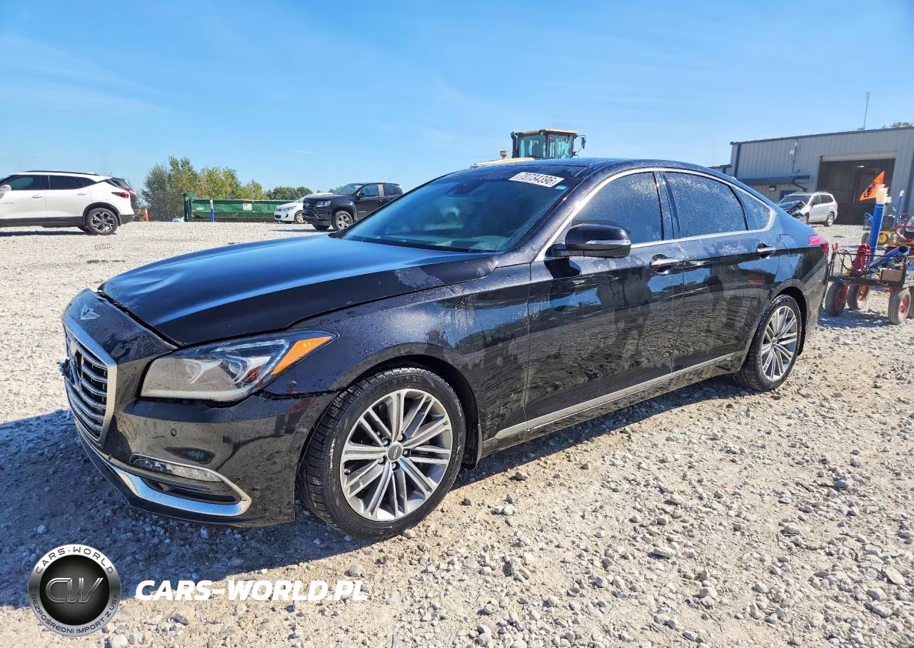 2018 Genesis G80 3.8 VIN:KMHGN4JE9JU249162 - 1