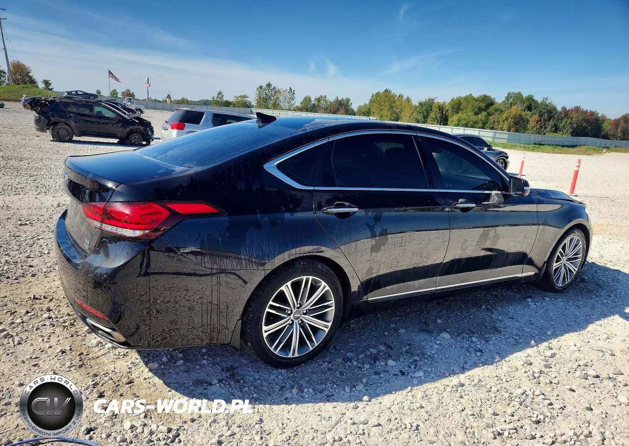 2018 Genesis G80 3.8 VIN:KMHGN4JE9JU249162 - 3