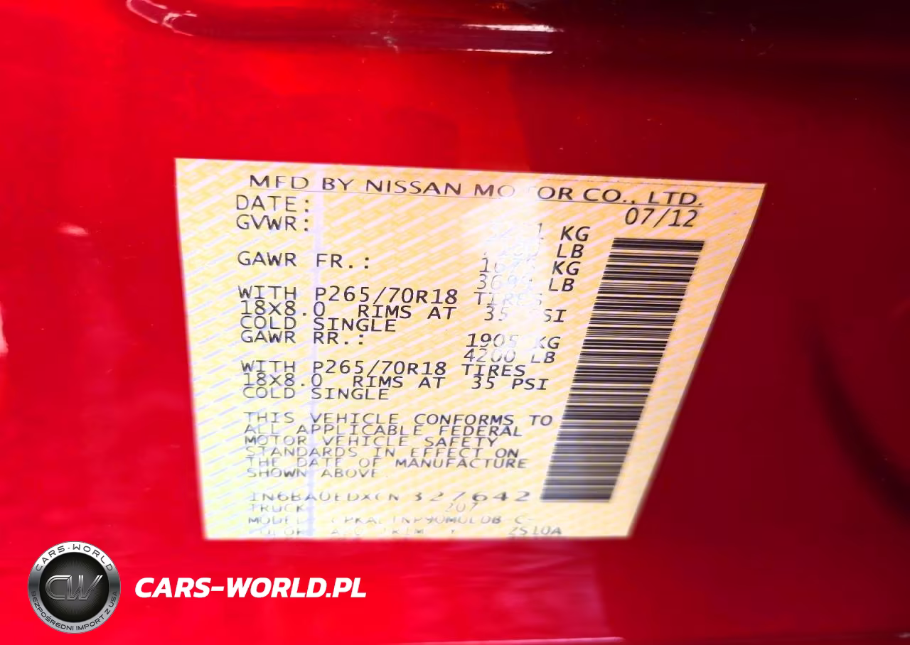 2012 Nissan Titan Sv VIN:1N6BA0EDXCN327642 - 13