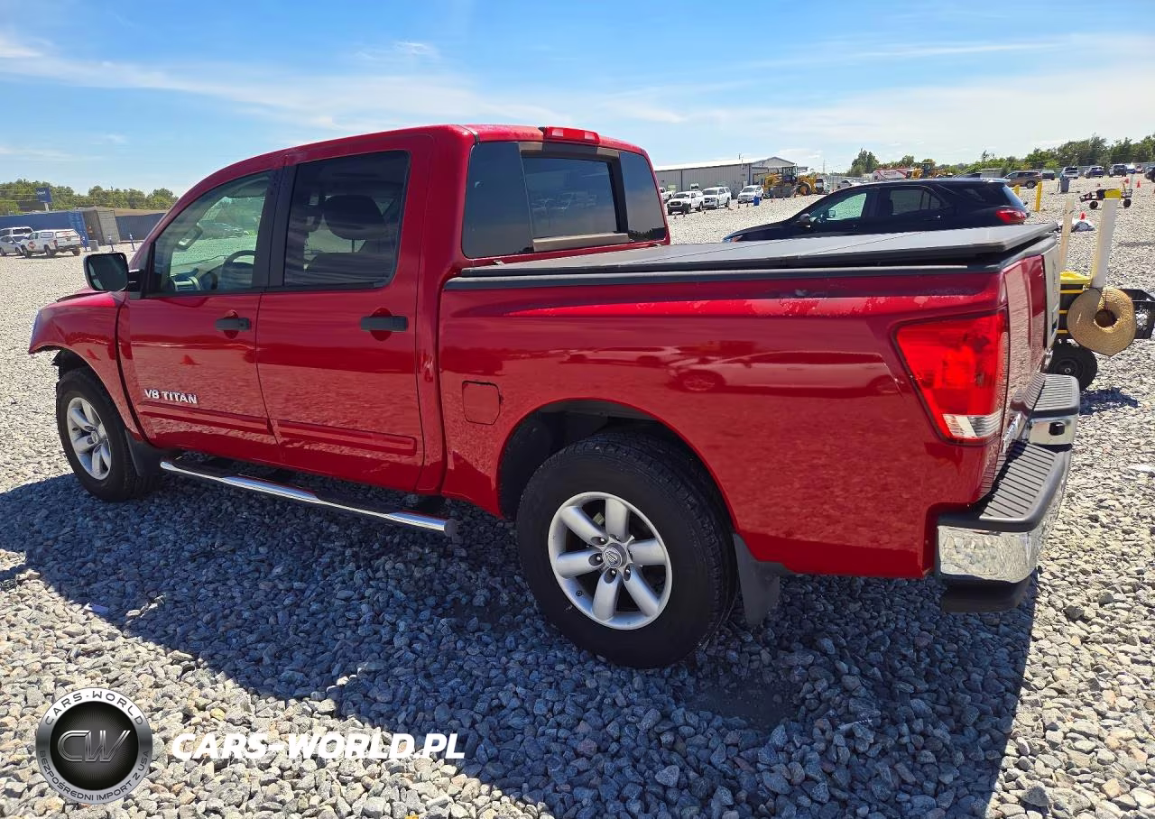 2012 Nissan Titan Sv VIN:1N6BA0EDXCN327642 - 2