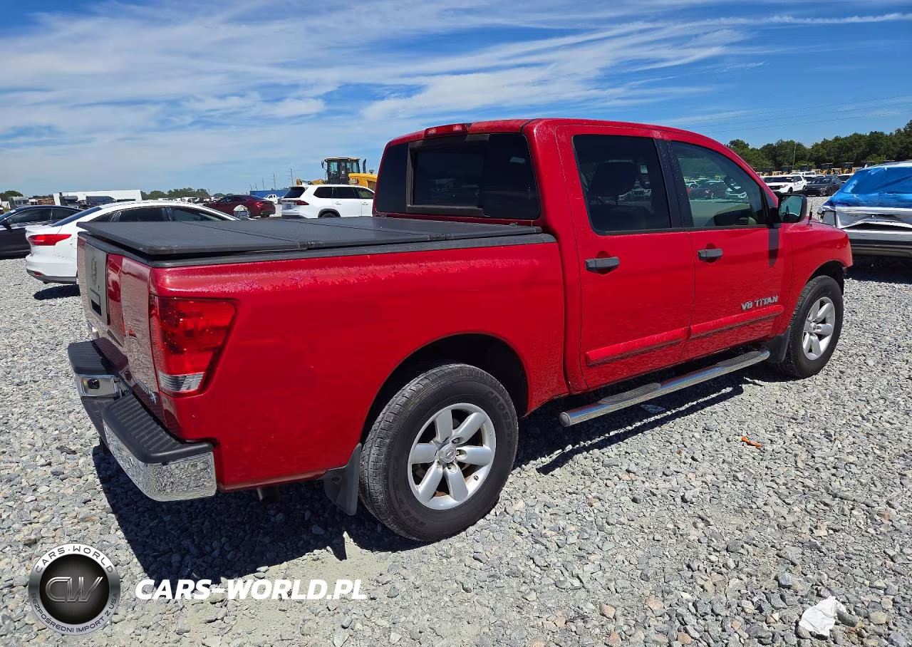 2012 Nissan Titan Sv VIN:1N6BA0EDXCN327642 - 3