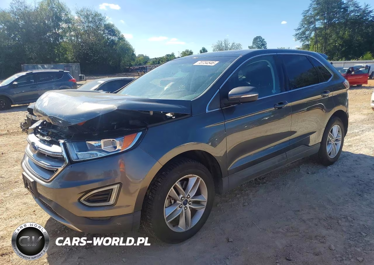 2016 Ford Edge Sel VIN:2FMPK4J96GBB89867 - 1