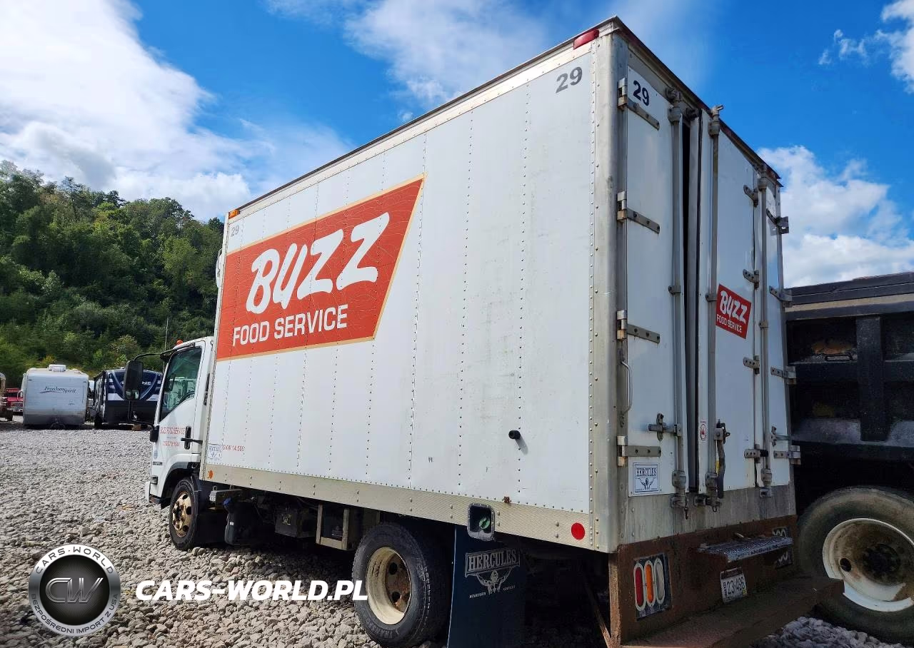 2011 Isuzu Npr Hd Refrigerated Box Truck VIN:JALC4W160B7000595 - 2