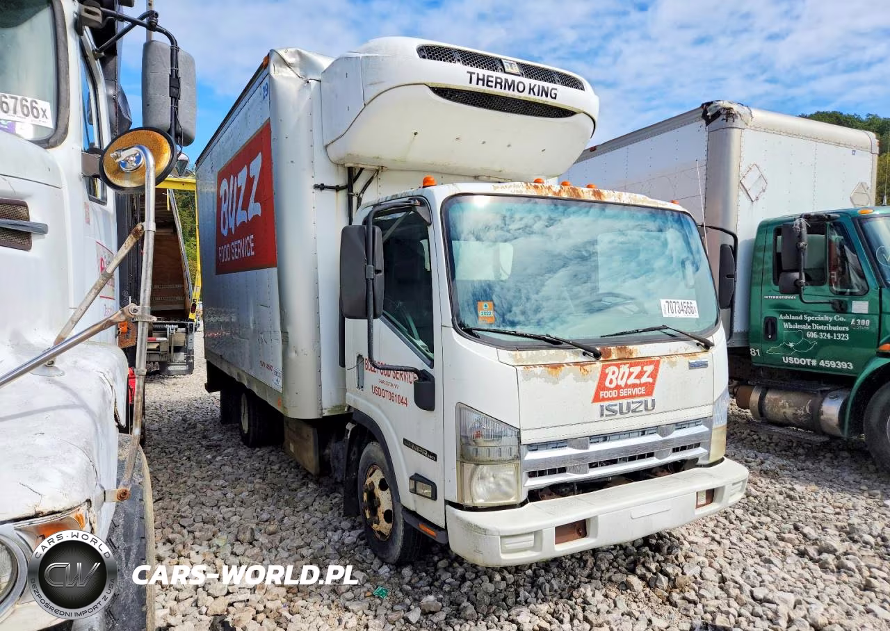 2011 Isuzu Npr Hd Refrigerated Box Truck VIN:JALC4W160B7000595 - 4
