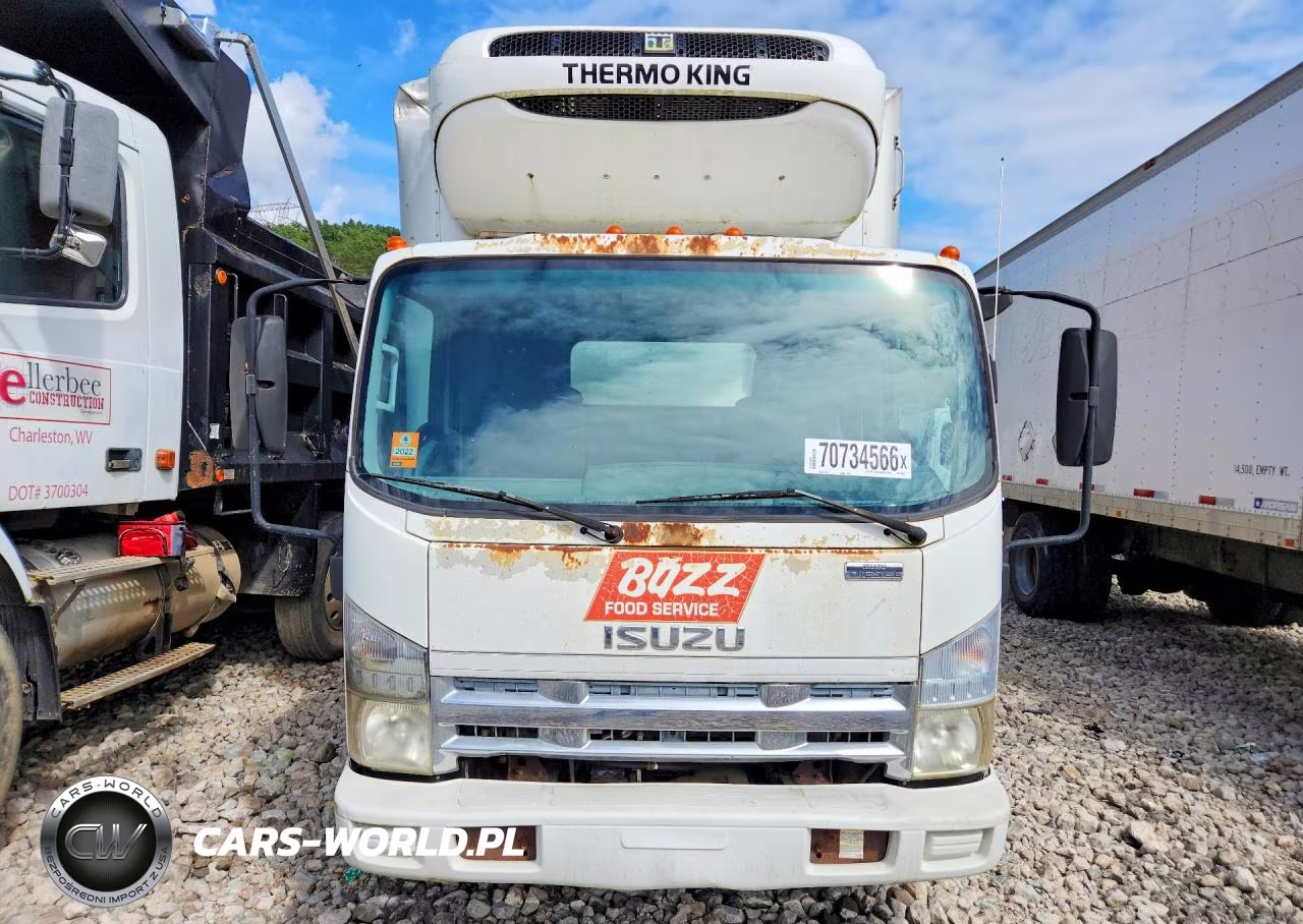 2011 Isuzu Npr Hd Refrigerated Box Truck VIN:JALC4W160B7000595 - 5