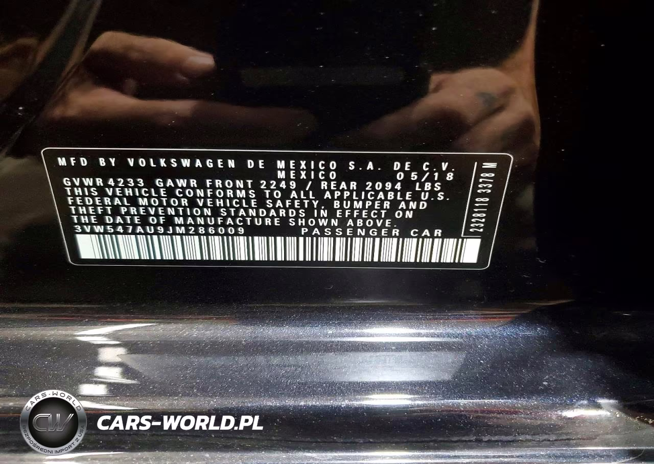 2018 Volkswagen Gti S VIN:3VW547AU9JM286009 - 12