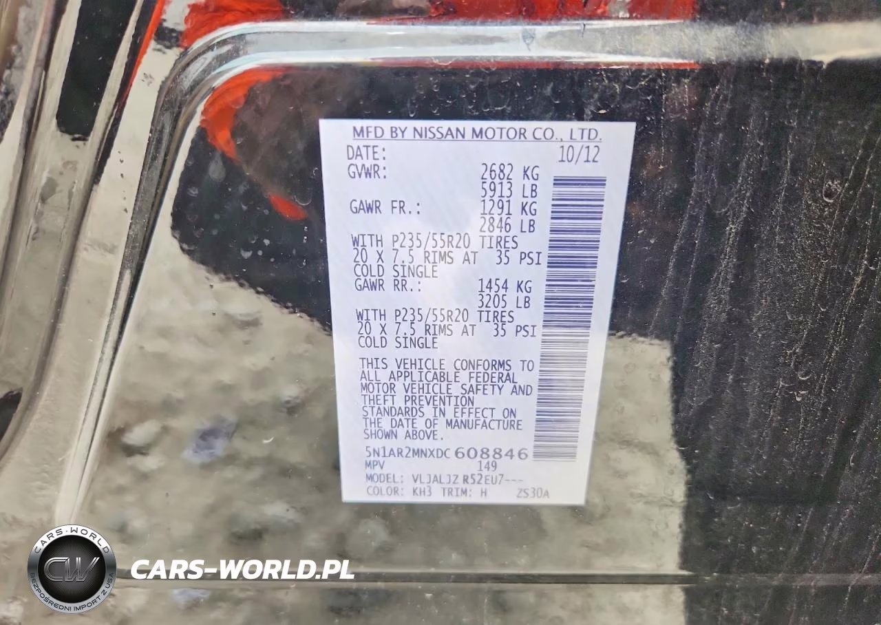 2013 Nissan Pathfinder S VIN:5N1AR2MNXDC608846 - 13