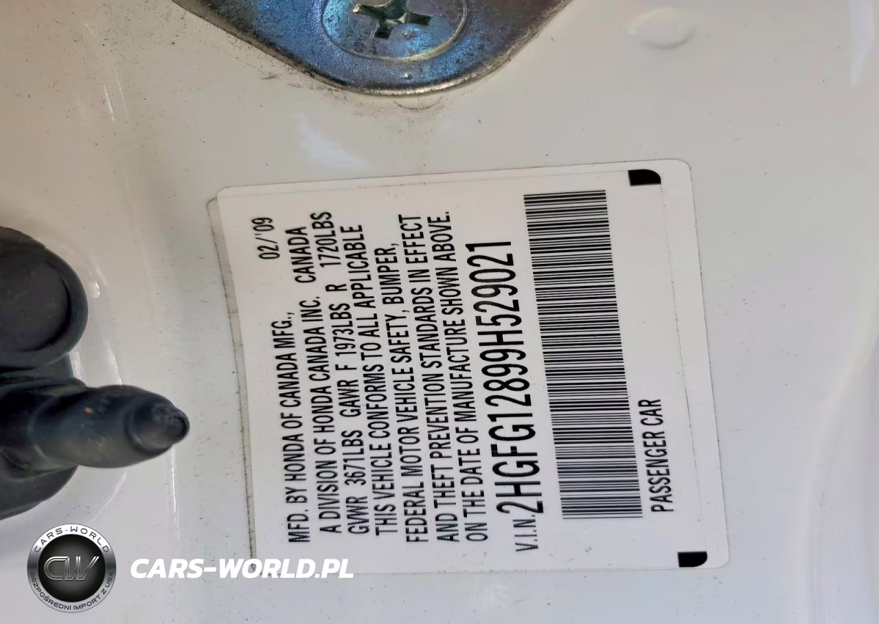 2009 Honda Civic Ex VIN:2HGFG12899H529021 - 13