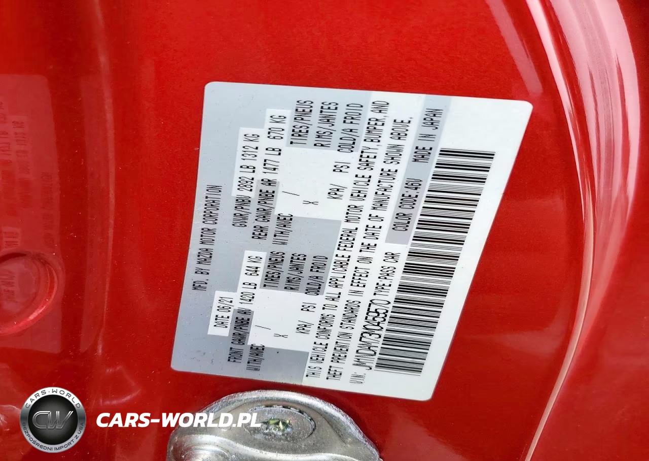 2021 Mazda Mx-5 Miata Rf Grand Touring VIN:JM1NDAM73M0459570 - 12