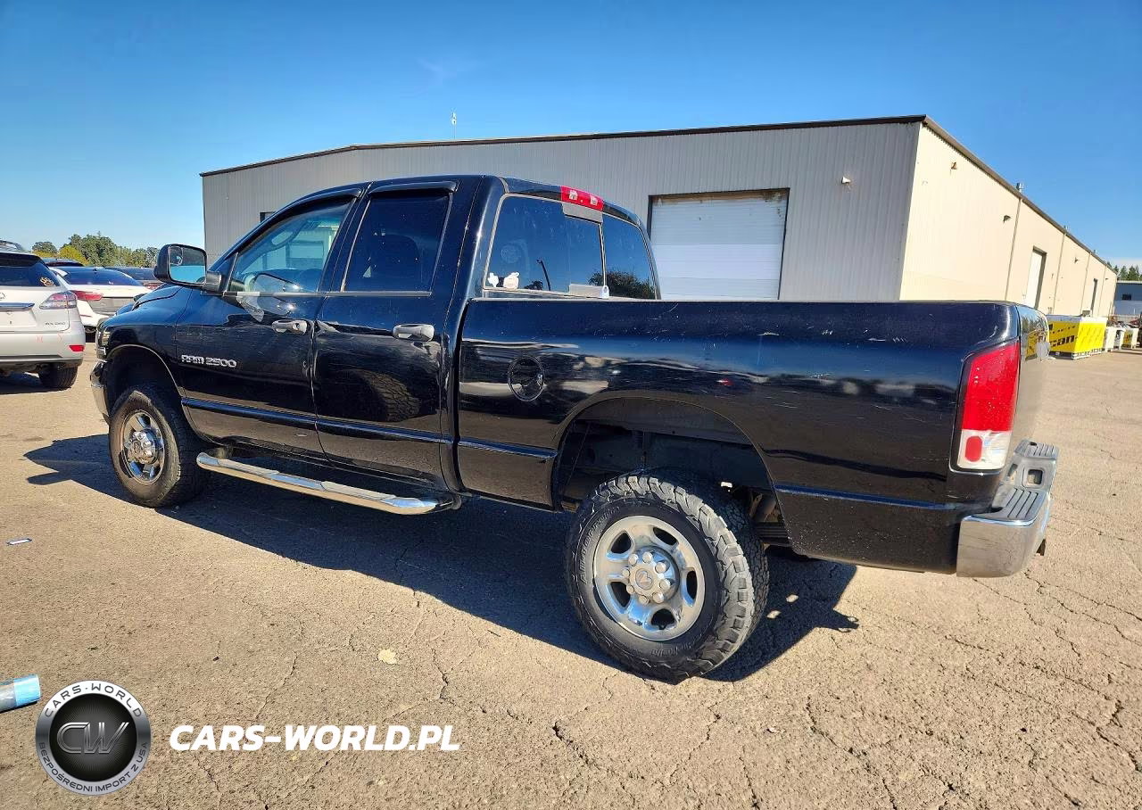 2003 Dodge Ram 2500 St VIN:3D7KU28D63G860409 - 2