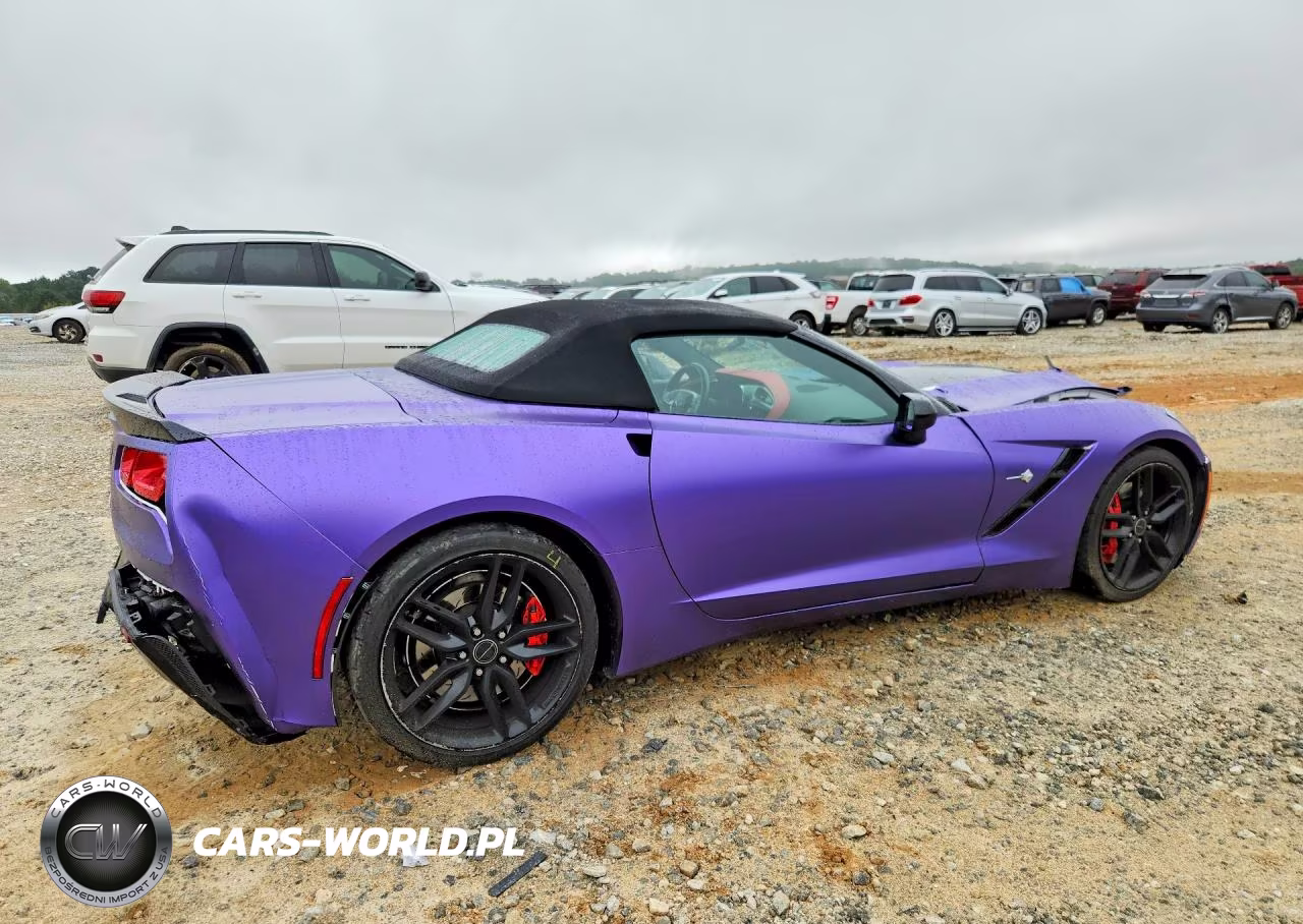 2014 Chevrolet Corvette Stingray Z51 3Lt VIN:1G1YM3D79E5120110 - 3