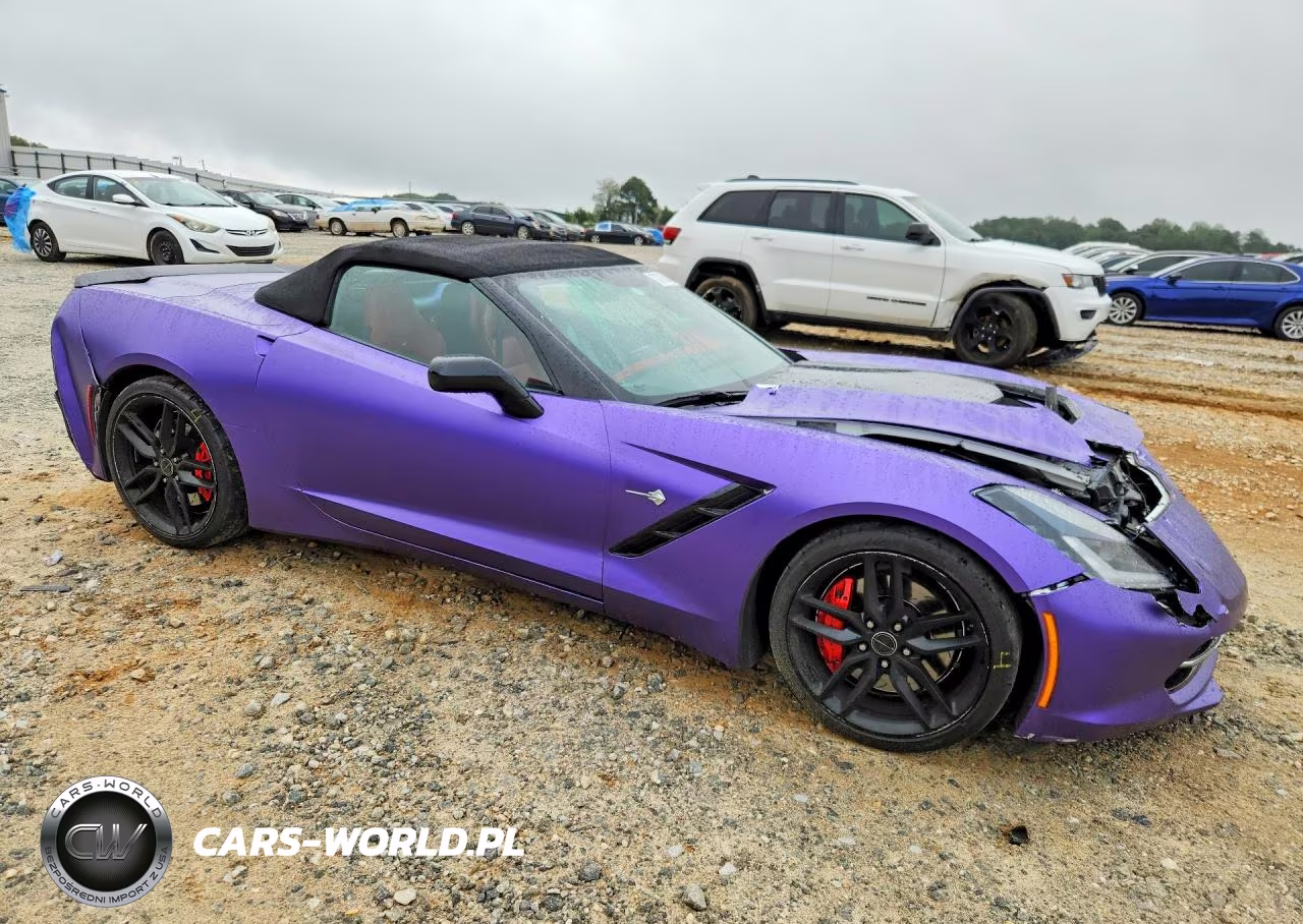 2014 Chevrolet Corvette Stingray Z51 3Lt VIN:1G1YM3D79E5120110 - 4
