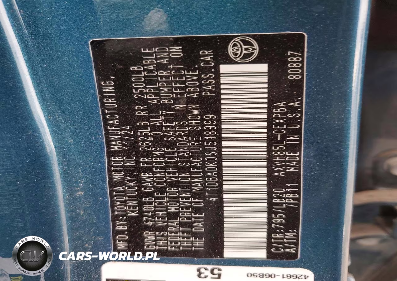 2025 Toyota Camry Xse VIN:4T1DBADK0SU518999 - 12