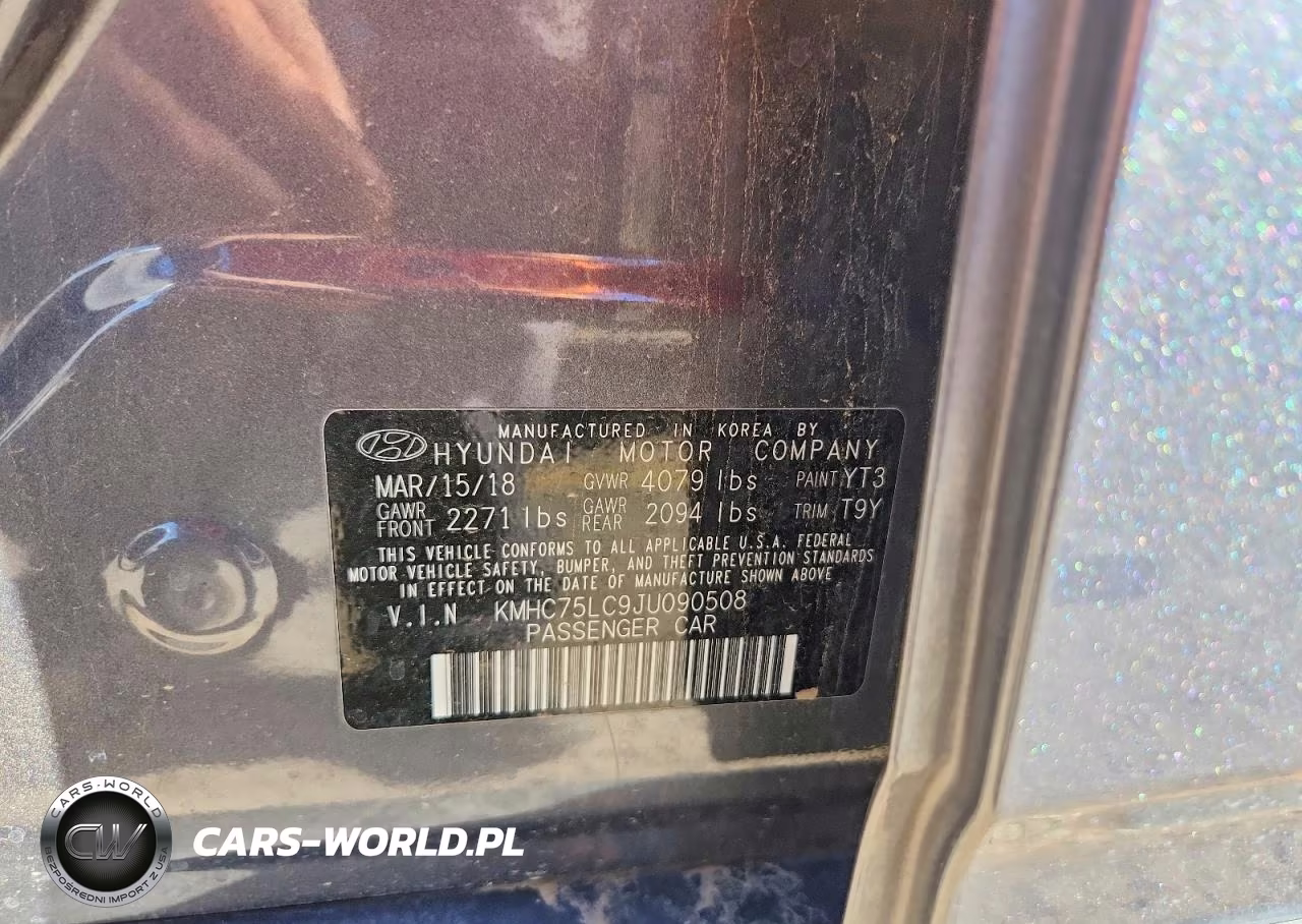 2018 Hyundai Ioniq Sel VIN:KMHC75LC9JU090508 - 13