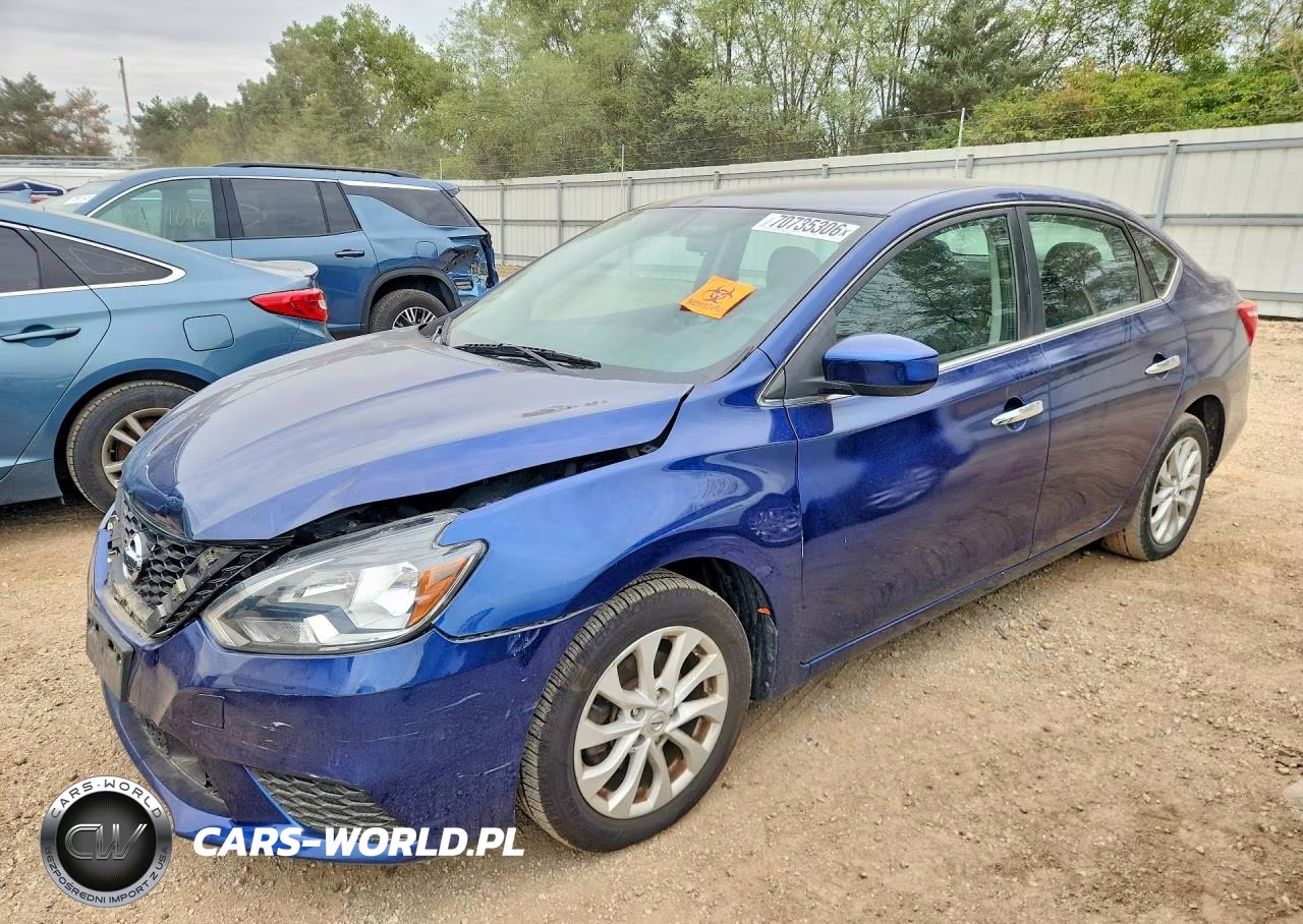 2019 Nissan Sentra Sv VIN:3N1AB7AP3KY324798 - 1