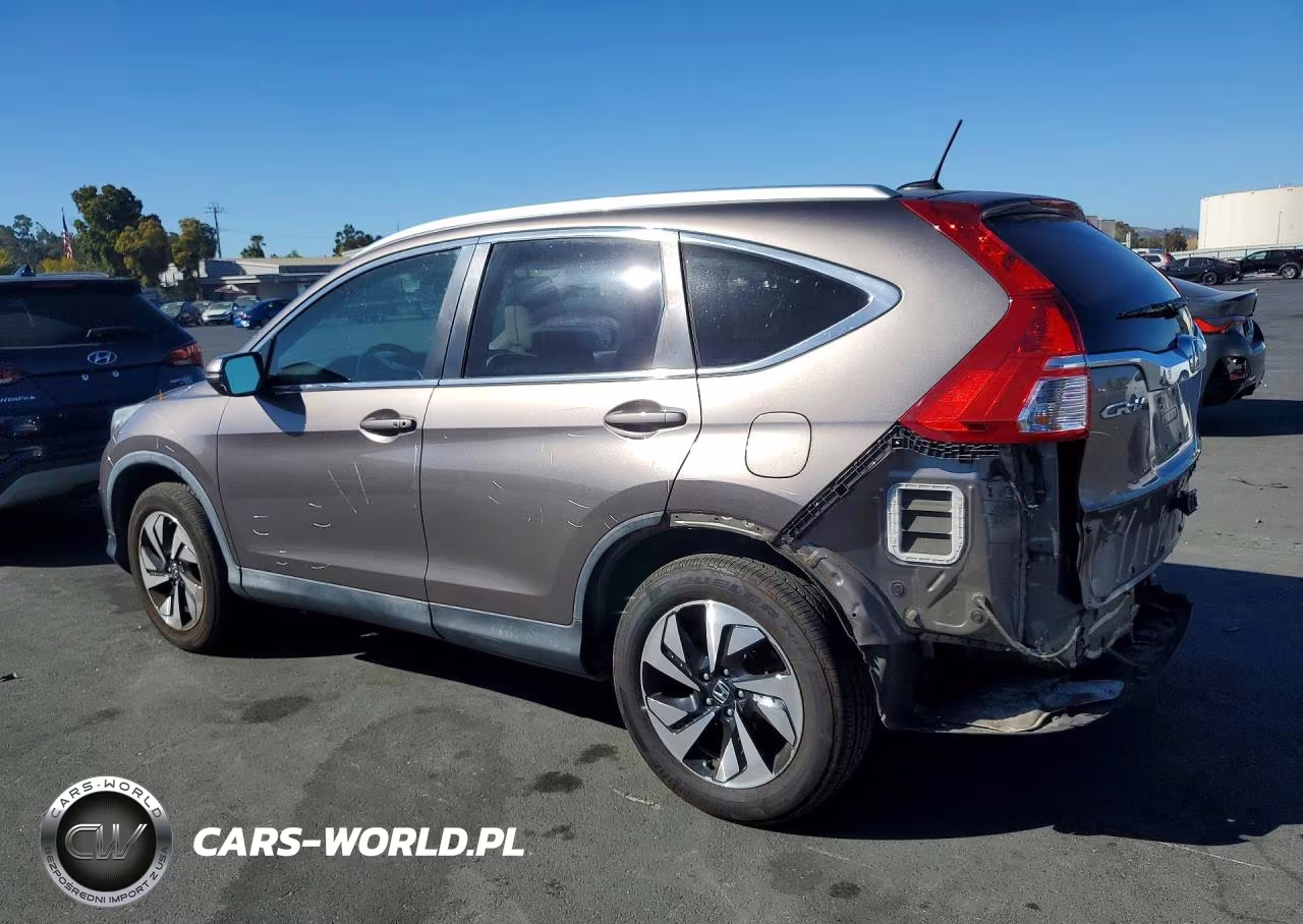 2016 Honda Cr-V Touring VIN:5J6RM4H95GL015232 - 2