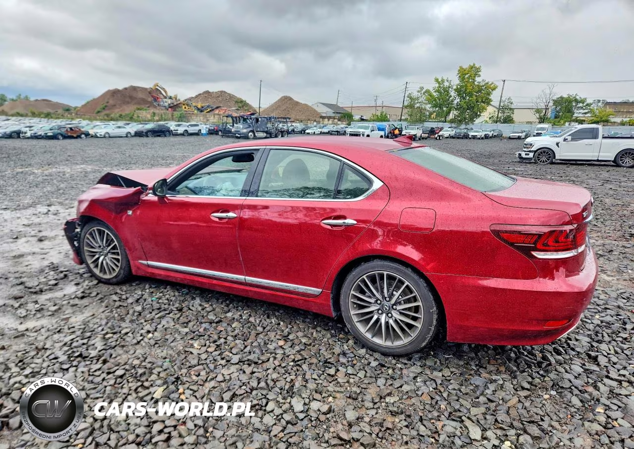 2016 Lexus Ls 460 VIN:JTHBL5EF8G5139895 - 2