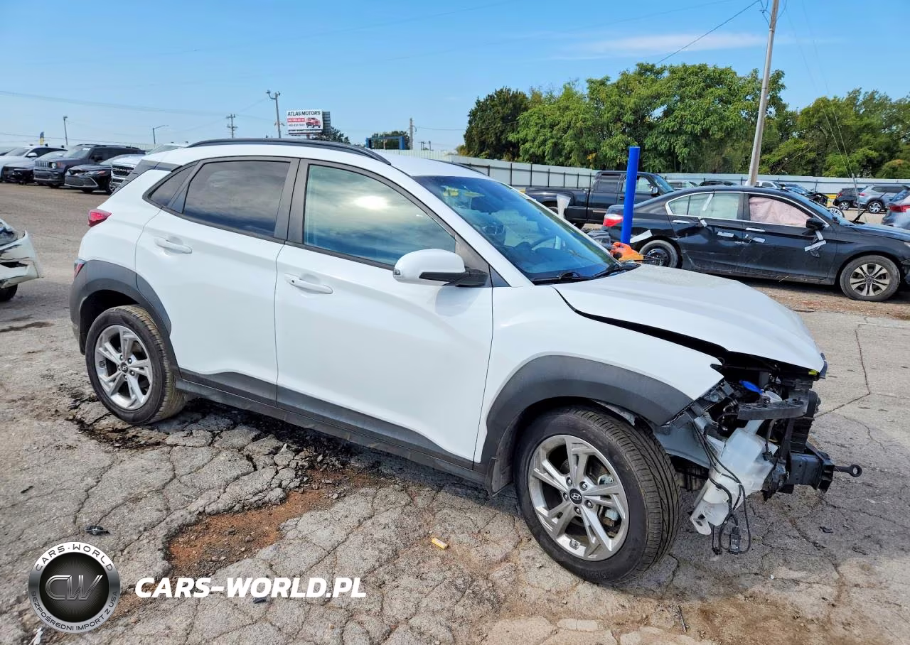2022 Hyundai Kona Sel VIN:KM8K62AB9NU827400 - 4