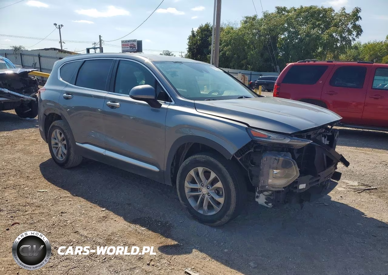 2019 Hyundai Santa Fe Se VIN:5NMS23AD8KH066112 - 4