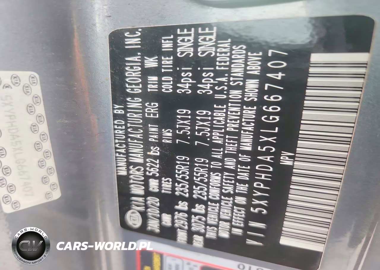 2020 Kia Sorento Ex V6 VIN:5XYPHDA5XLG667407 - 13