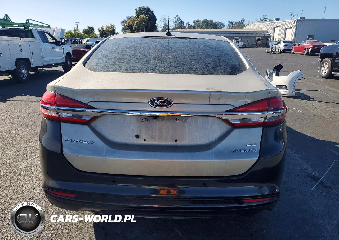 2017 Ford Fusion Se Hybrid VIN:3FA6P0LU2HR386250 - 6
