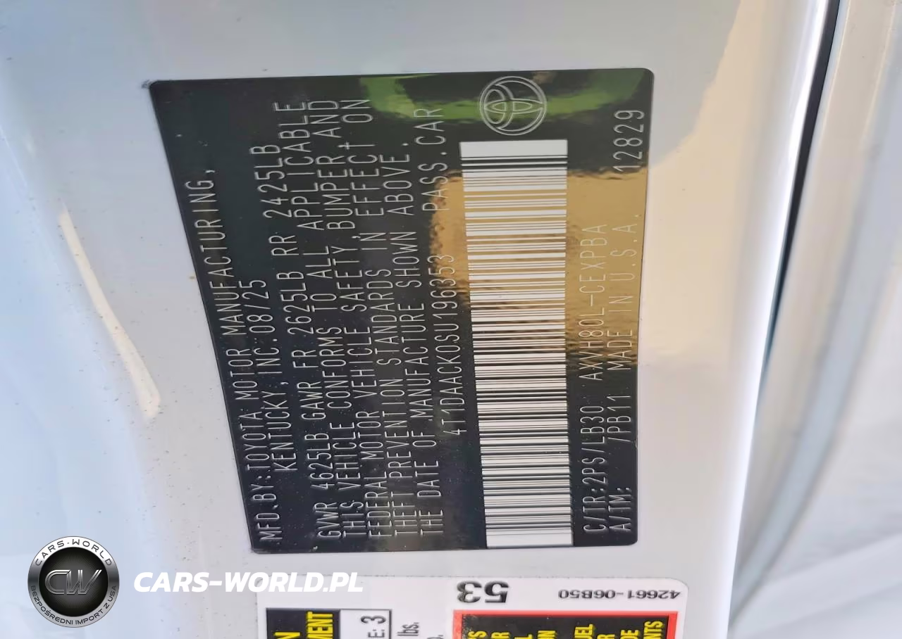 2025 Toyota Camry Xse VIN:4T1DAACK0SU196353 - 13