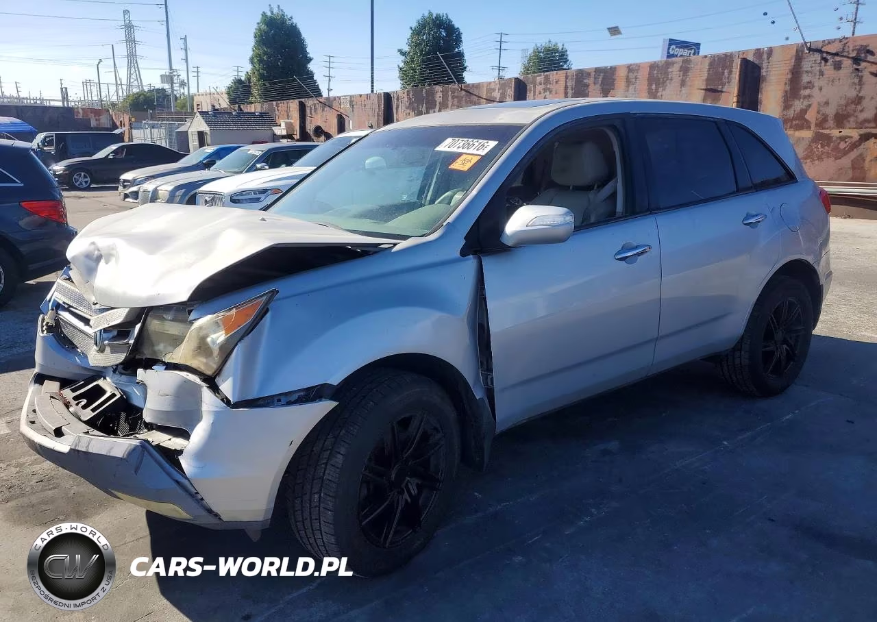 2009 Acura Mdx Technology VIN:2HNYD28619H522117 - 1