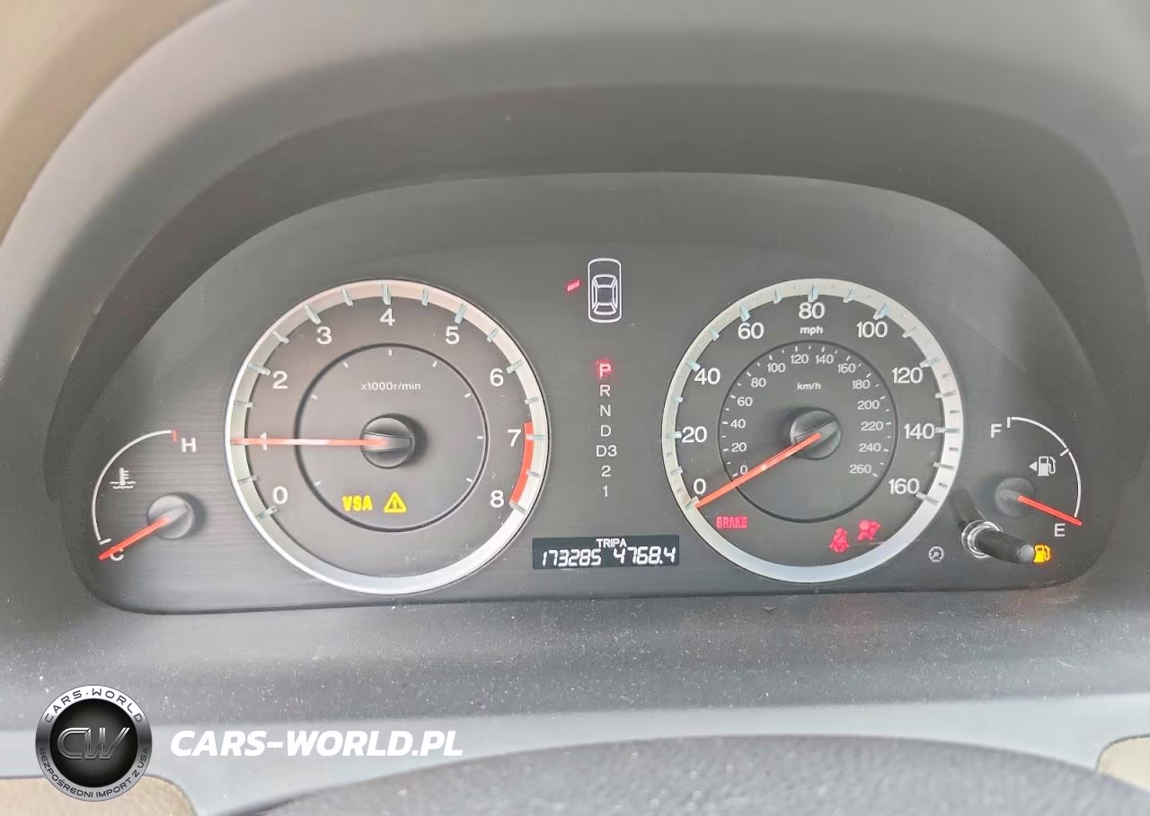 2008 Honda Accord Exl VIN:1HGCP368X8A012610 - 9