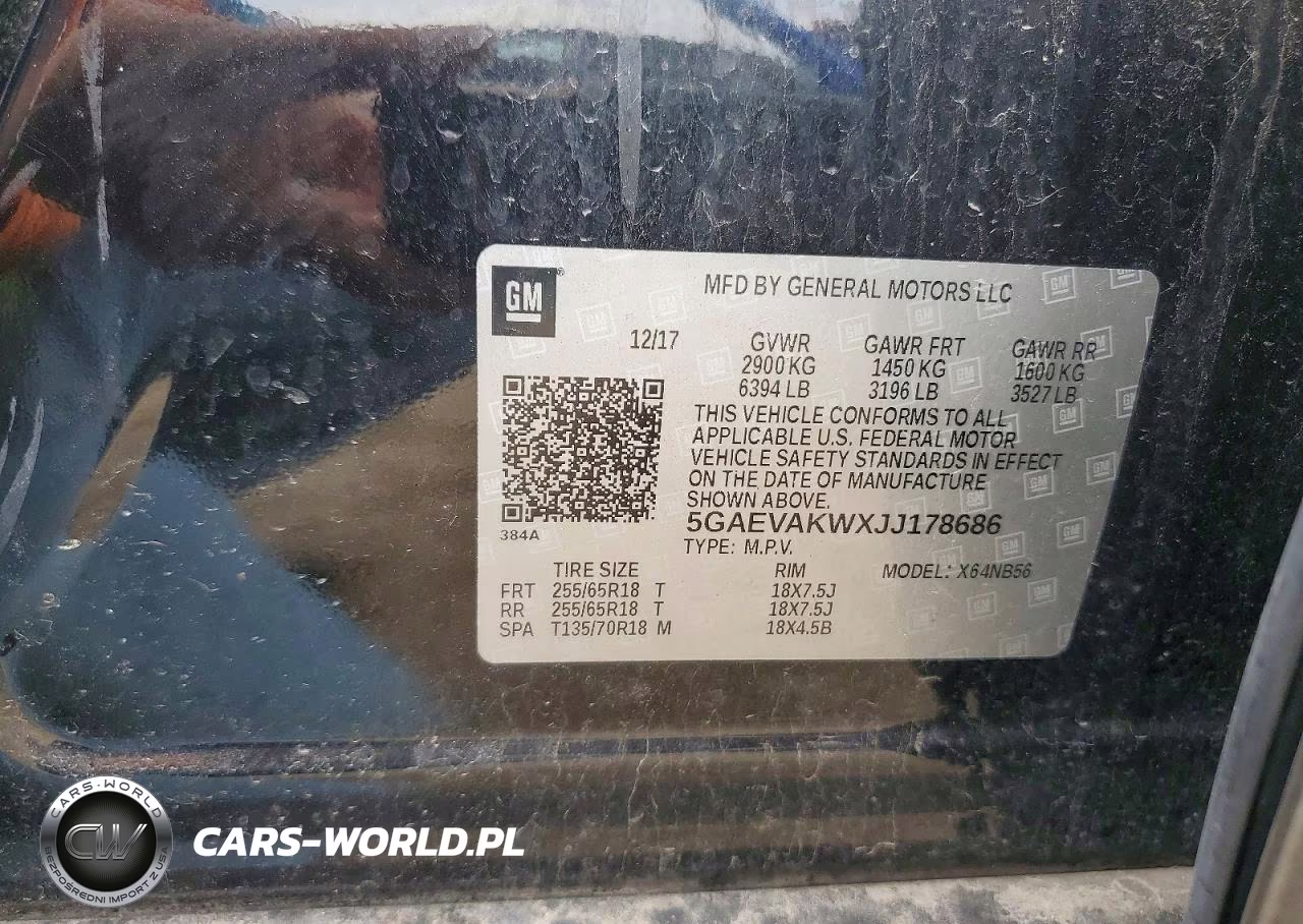 2018 Buick Enclave Essence VIN:5GAEVAKWXJJ178686 - 13