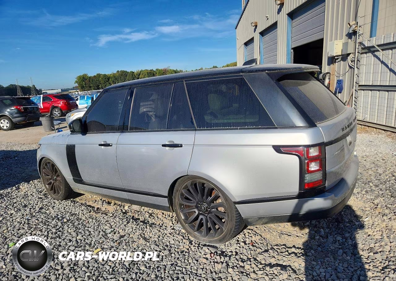2017 Land Rover Range Rover Hse VIN:SALGS2FV3HA370610 - 2