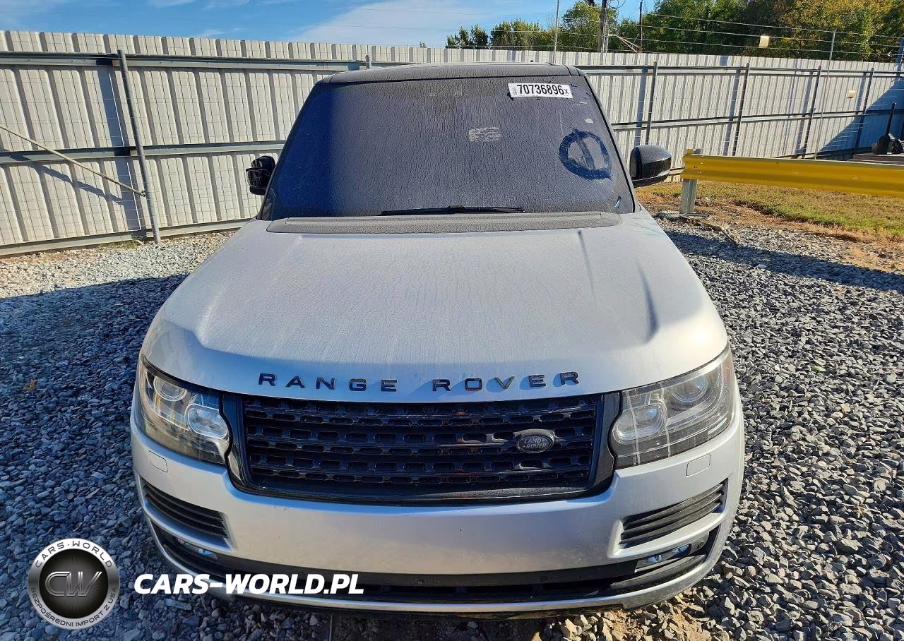 2017 Land Rover Range Rover Hse VIN:SALGS2FV3HA370610 - 5