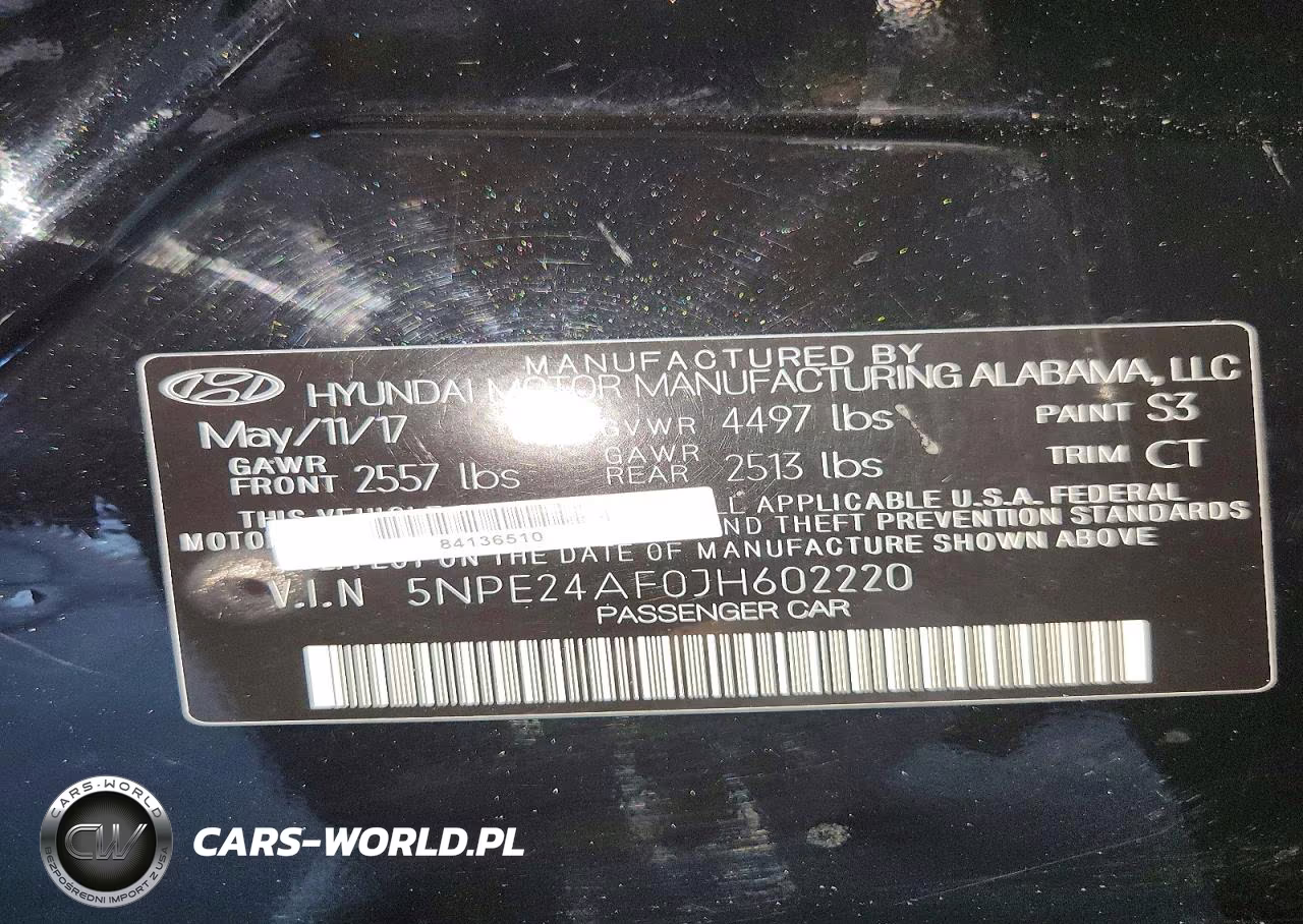2018 Hyundai Sonata Se VIN:5NPE24AF0JH602220 - 12