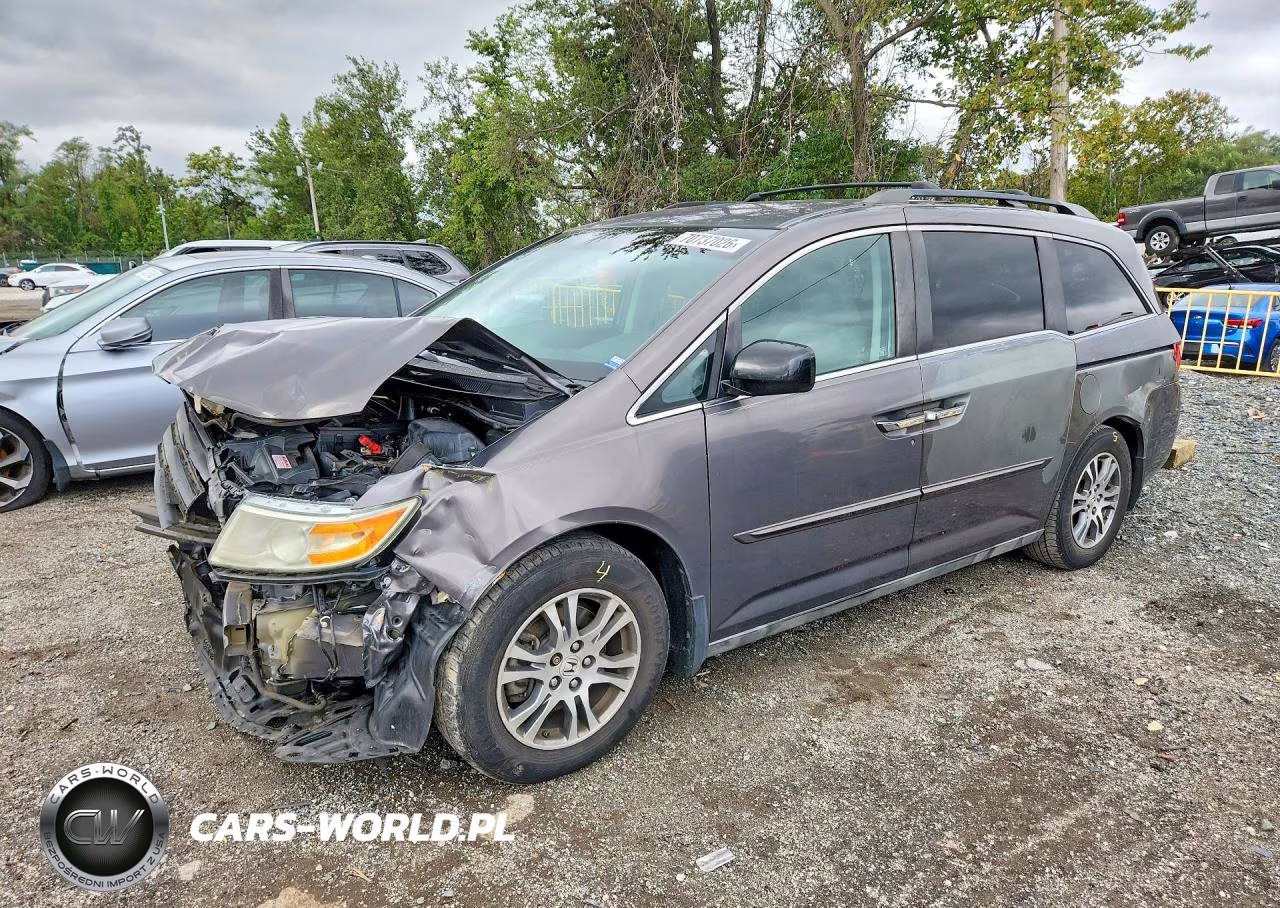 2012 Honda Odyssey Ex VIN:5FNRL5H41CB088386 - 1